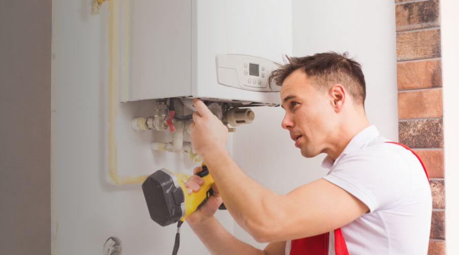 Local water heater installation in Bristol, WI